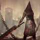 A Pyramid Head appears in one of its many licensed forms in Death By Daylight.